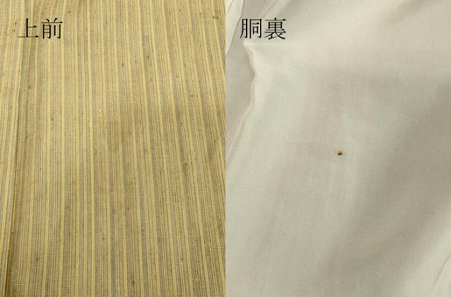 平和屋着物●上質な紬 間道 正絹 逸品 DAAV1282tw