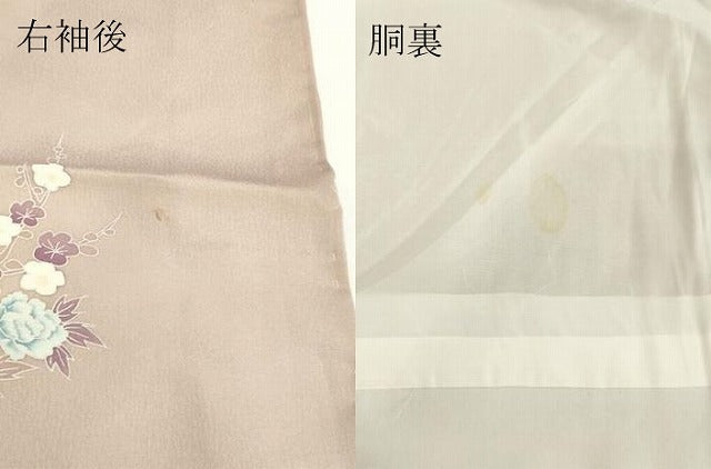 平和屋着物●訪問着 友禅 飾花文 ロング丈 正絹 逸品 未使用 DAAV1430tw