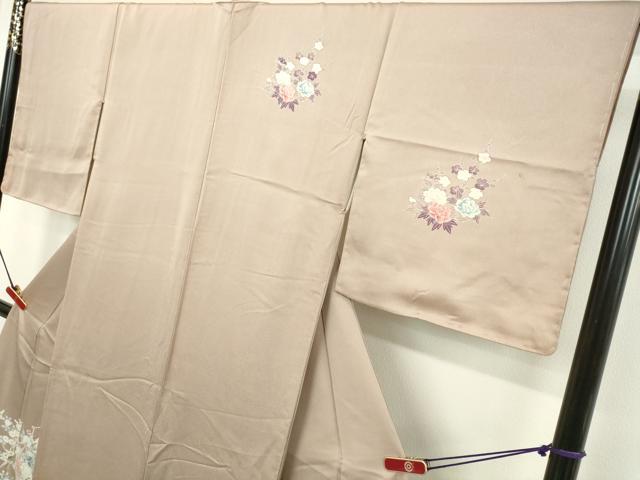 平和屋着物●訪問着 友禅 飾花文 ロング丈 正絹 逸品 未使用 DAAV1430tw