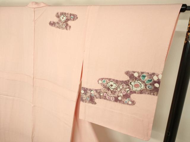 平和屋着物▽訪問着 単衣 絞り 辻が花 ますいわ屋扱い 正絹 逸品 DAAV3020du
