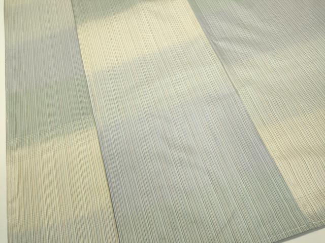 平和屋着物●上質な紬 変わり市松 正絹 逸品 DAAV3300du