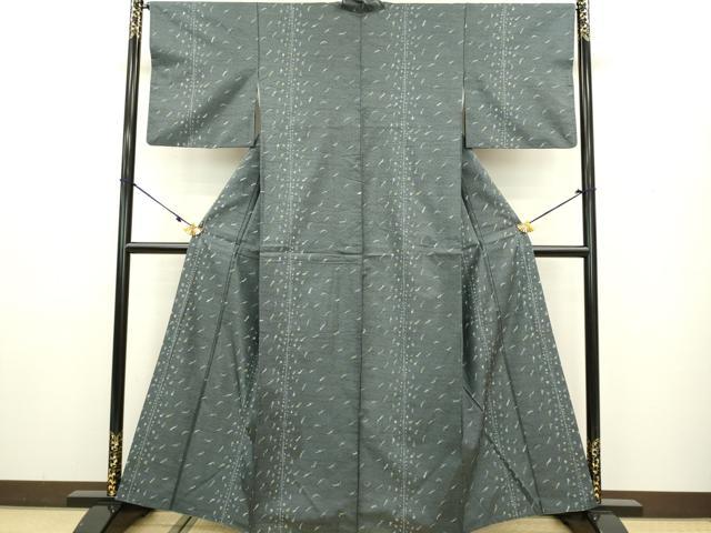 平和屋着物●本場染大島紬 成り物 正絹 逸品 DAAV3307du