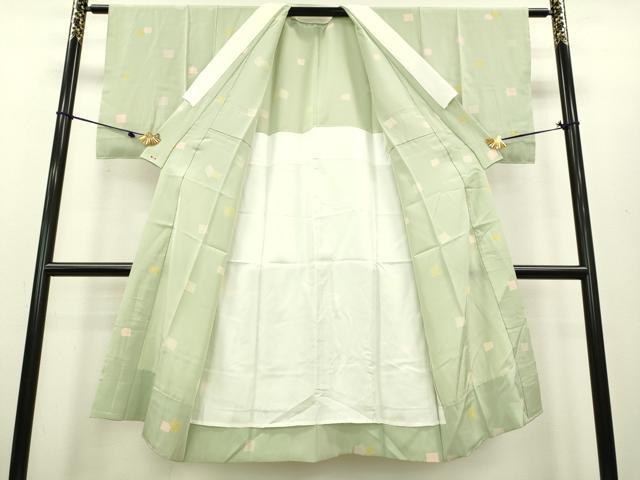 平和屋着物●長襦袢 無双仕立て 源氏香 三越扱い 正絹 逸品 未使用 DAAV3315du