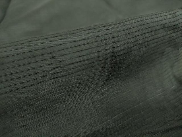 平和屋着物▽男性 黒紋付 長羽織 絽 正絹 逸品 DAAV5069az
