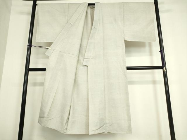 平和屋着物▽男性 紬 単衣 亀甲柄 100亀甲 正絹 逸品 DAAV5324az