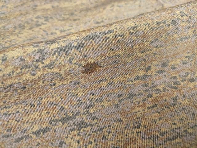 平和屋着物▽上質な小紋 単衣 霞文 正絹 逸品 DAAV5366az