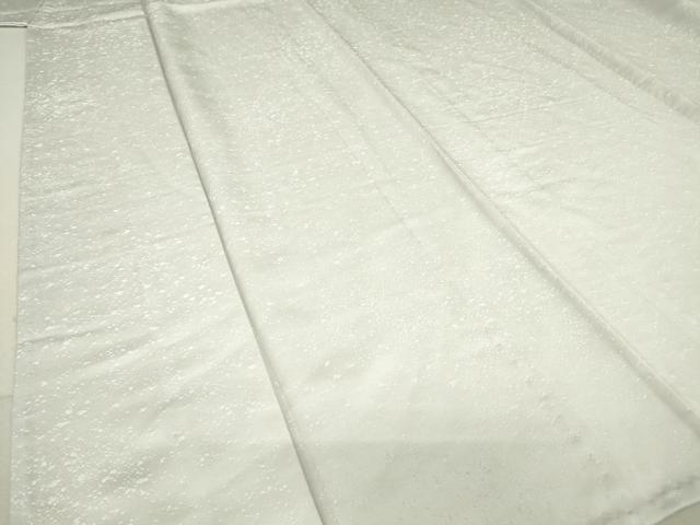 平和屋着物▽上質な色無地 単衣 霞地紋 月白色 正絹 逸品 DAAV5391az
