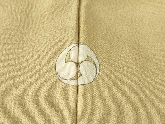 平和屋着物▽訪問着 単衣 雲重ね文 正絹 逸品 DAAV5393az