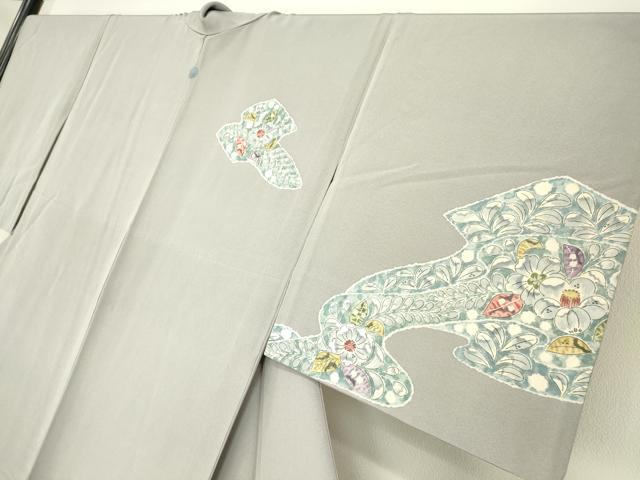 平和屋着物▽訪問着 単衣 辻が花 正絹 逸品 DAAV5397az