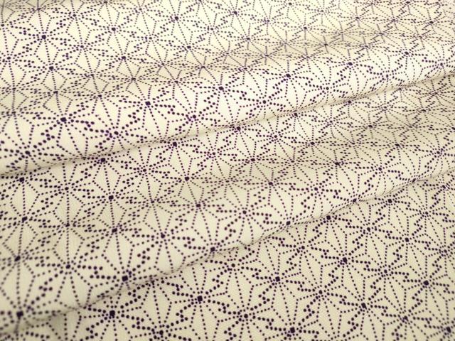 平和屋着物▽上質な小紋 単衣 松皮菱麻の葉文 正絹 逸品 DAAV5561az