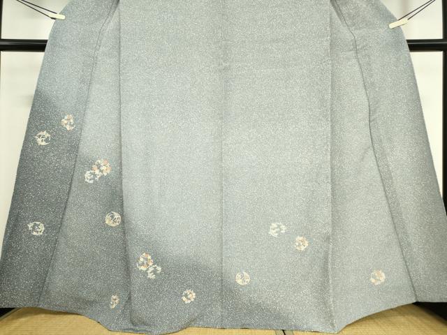 平和屋着物▽訪問着 単衣 花丸文 正絹 逸品 DAAV5678az