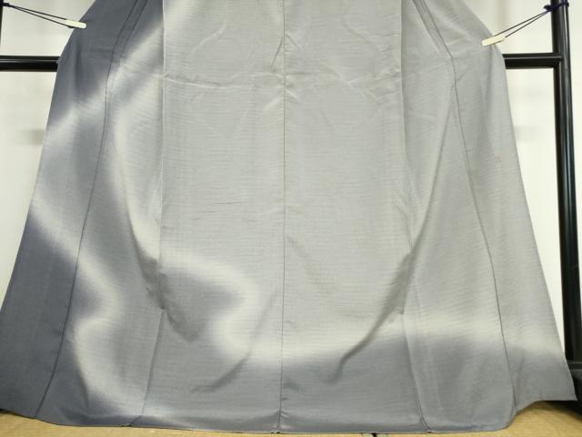 平和屋着物▽本塩沢 やまだ織 訪問着 染色作家 桐村博 単衣 霞文 正絹 逸品DAAV5919az