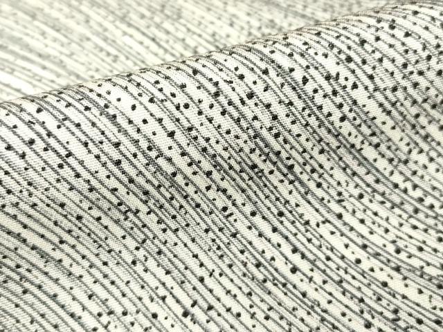 平和屋着物▽上質な小紋 単衣 斜線文 正絹 逸品 DAAV5942az