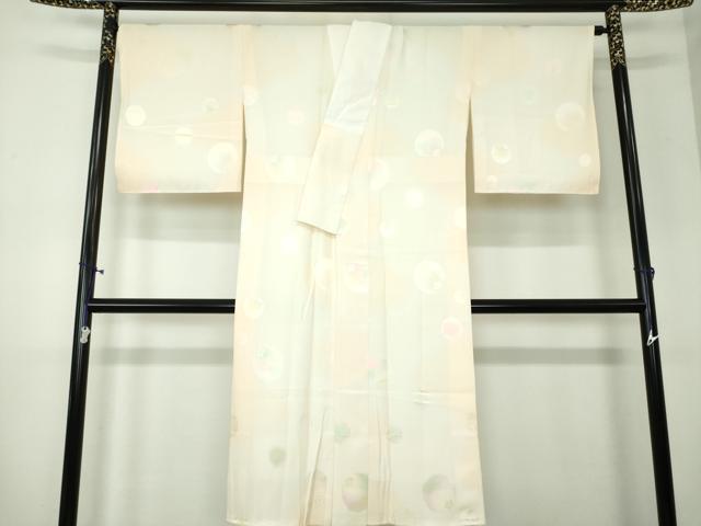 平和屋着物●上質な長襦袢 袷 成り物 暈し染め 正絹 逸品 未使用 DAAV6537ps