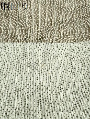 平和屋着物●全通柄袋帯 青海波市松文様 正絹 逸品 DAAV6886ps