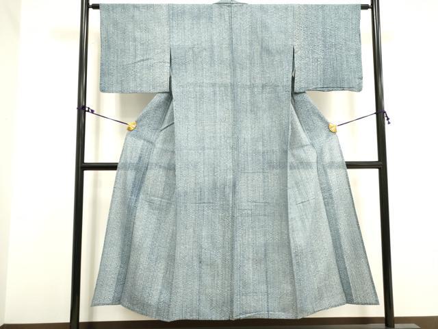 平和屋着物∴夏物 浴衣 網目文 綿 逸品 DAAV7287cd