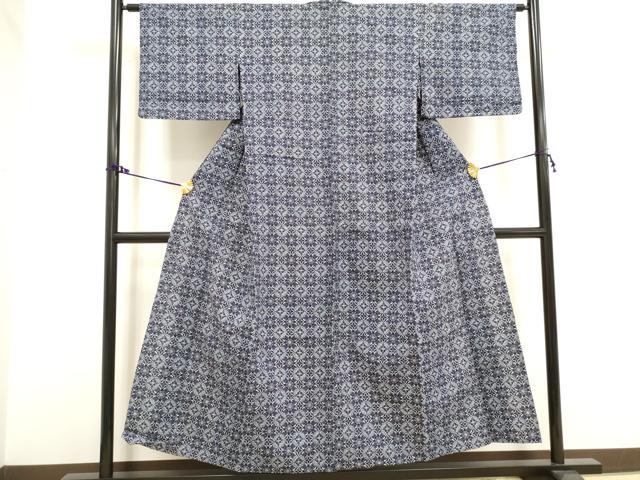 平和屋着物∴夏物 浴衣 花菱文 逸品 DAAV7310cd