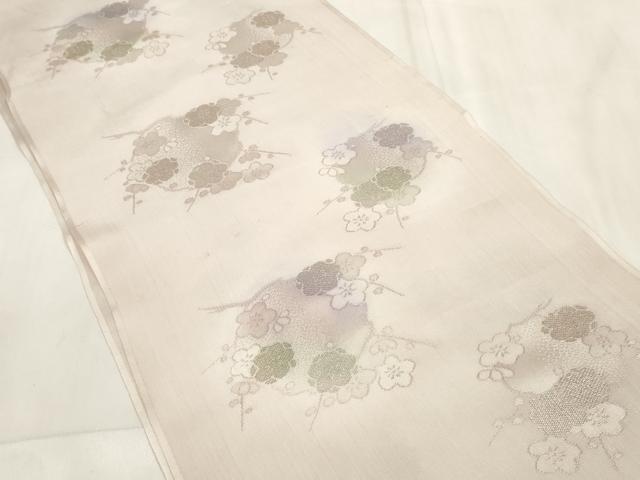 平和屋着物●和装小物 帯締め・帯揚げセット 梅丸文 手組紐 高麗組 金糸 逸品 未使用 DAAV8395zzz