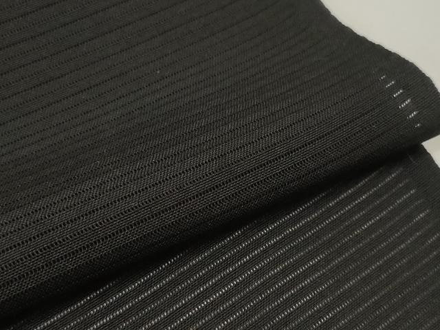 平和屋着物*夏物 黒紋付 黒反物 着尺 絽 逸品 未使用 DAAV8438zzz