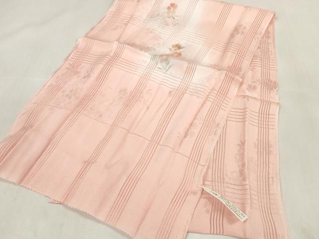 平和屋着物*夏物 和装小物 帯締め・帯揚げセット 縦絽 夏の粋 撫子 銀彩 逸品 未使用 DAAV8482zzz