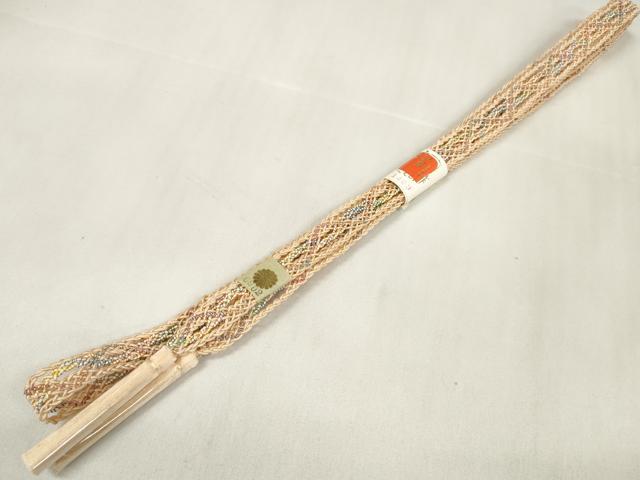 平和屋着物*夏物 和装小物 帯締め・帯揚げセット 絽 夏の粋 桔梗 暈し染め 丹後ちりめん 逸品 未使用 DAAV8483zzz
