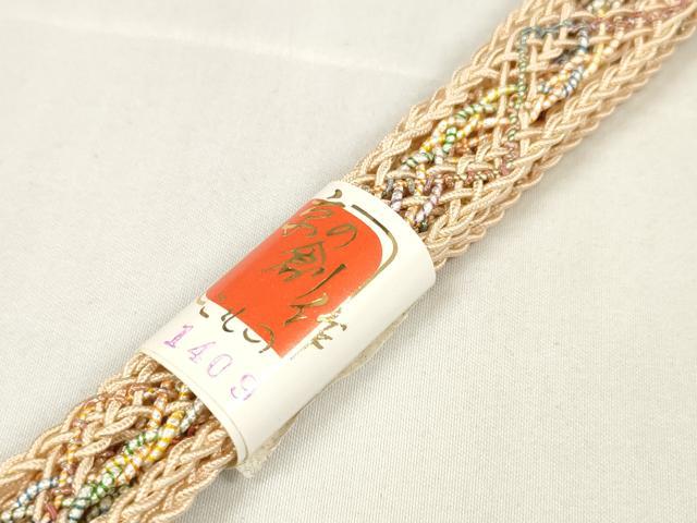 平和屋着物*夏物 和装小物 帯締め・帯揚げセット 絽 夏の粋 桔梗 暈し染め 丹後ちりめん 逸品 未使用 DAAV8483zzz