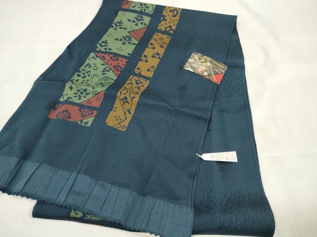 平和屋着物●和装小物 帯締め・帯揚げセット 泥染 短冊花間道 逸品 未使用 DAAV8490zzz