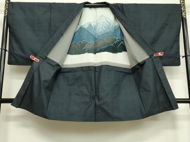 平和屋着物●男性 本場大島紬 アンサンブル 100亀甲 総詰め 正絹 逸品 DAAV8557tw