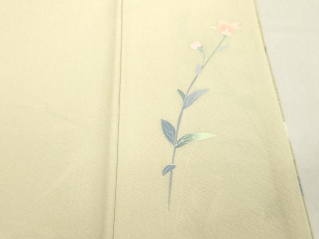 平和屋着物●訪問着 友禅 作家物 草花文 暈し染め 正絹 逸品 DAAV8584tw