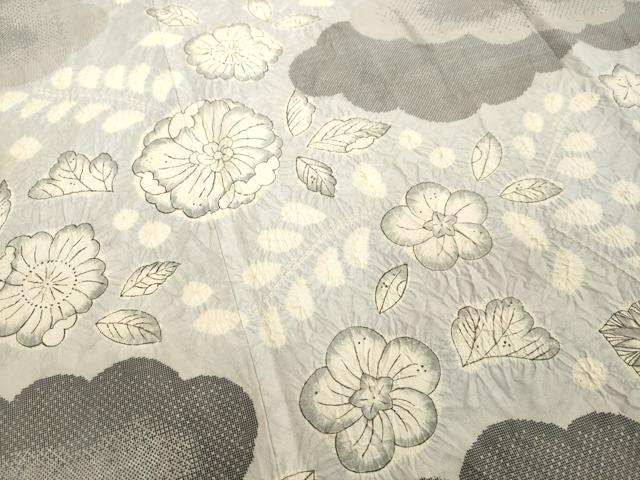平和屋着物●本場大島紬 訪問着 絞り 辻が花 正絹 逸品 DAAV8816tw