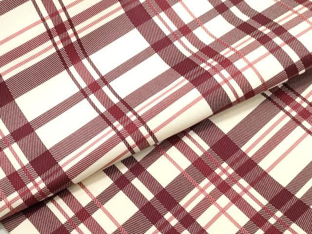 平和屋着物●全通柄九寸名古屋帯 格子柄 正絹 逸品 DAAV9055ob