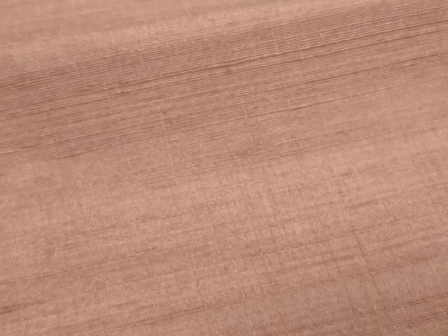 平和屋着物▽結城紬 単衣 退紅色 正絹 逸品 DAAV9626sf