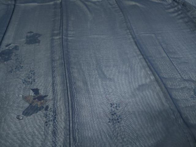 平和屋着物▽訪問着 無双 紗袷 紗×紗 童子遊び 正絹 逸品 DAAV9717sf