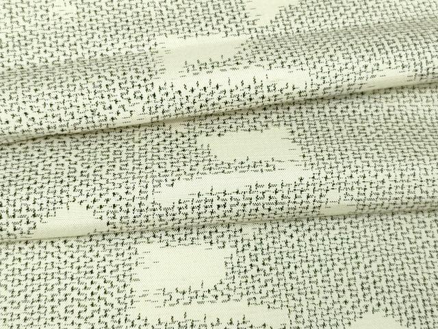 平和屋着物▽上質な紬 単衣 霞文 正絹 逸品 DAAV9748sf