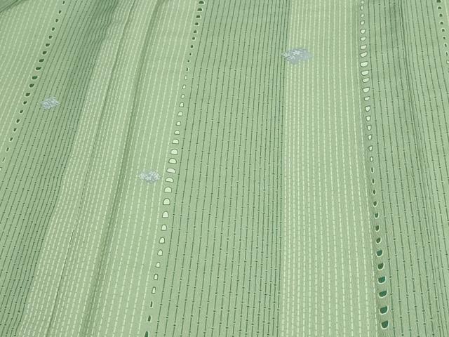平和屋着物▽小紋 単衣 舞花文 洗える着物 DAAV9762sf