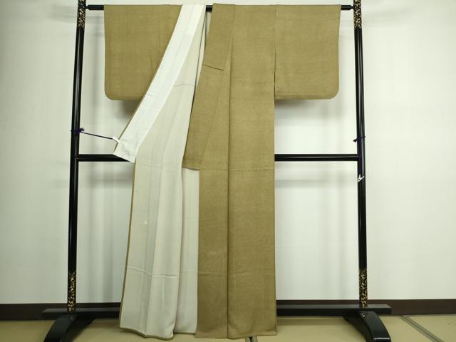 平和屋着物▽江戸小紋 単衣 鮫小紋柄 池田深光作 正絹 逸品 DAAV9943sf