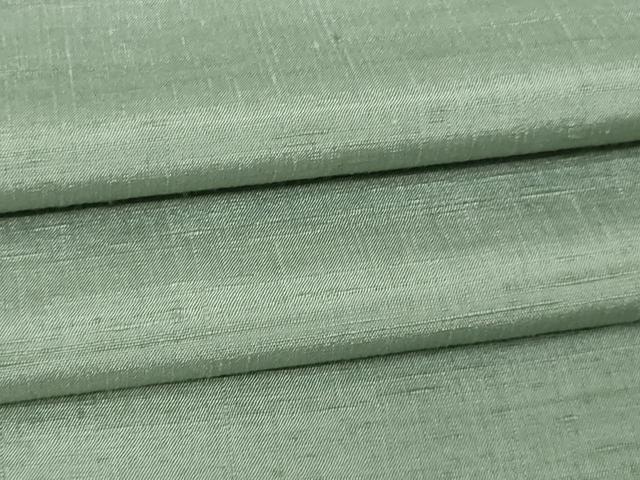 平和屋着物▽上質な紬 単衣 豆がら茶色 正絹 逸品 DAAV9958sf