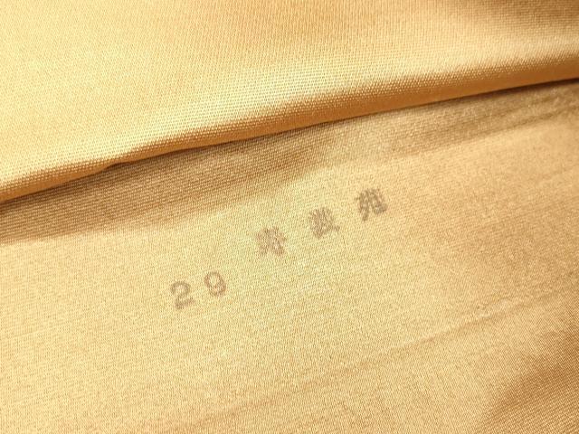 平和屋着物◎六通柄袋帯 風景文 金銀糸 正絹 逸品 DAAW3662fe