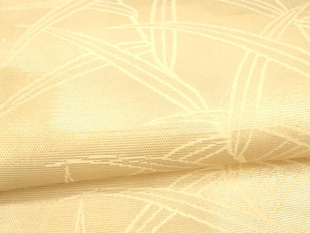 平和屋着物*夏物 六通柄袋帯 草葉文 金銀糸 正絹 逸品 DAAW4177cm