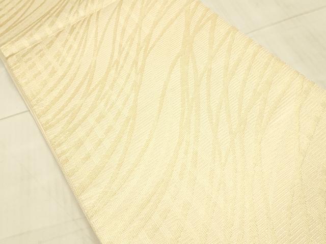 平和屋着物*夏物 六通柄袋帯 流水文 金糸 正絹 逸品 DAAW4196cm