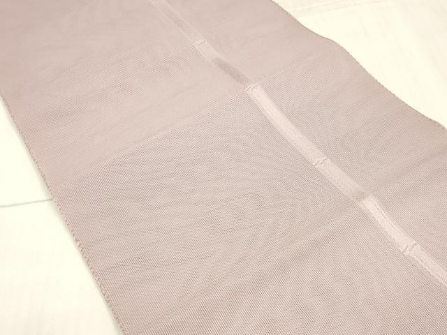 平和屋着物*夏物 八寸名古屋帯 竹文 紅紫色 DAAW4224cm