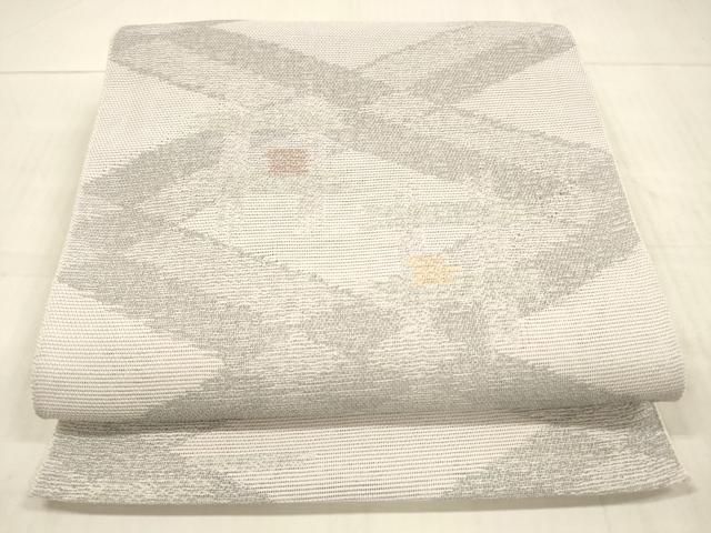 平和屋着物*夏物 八寸名古屋帯 絣文 DAAW4234cm