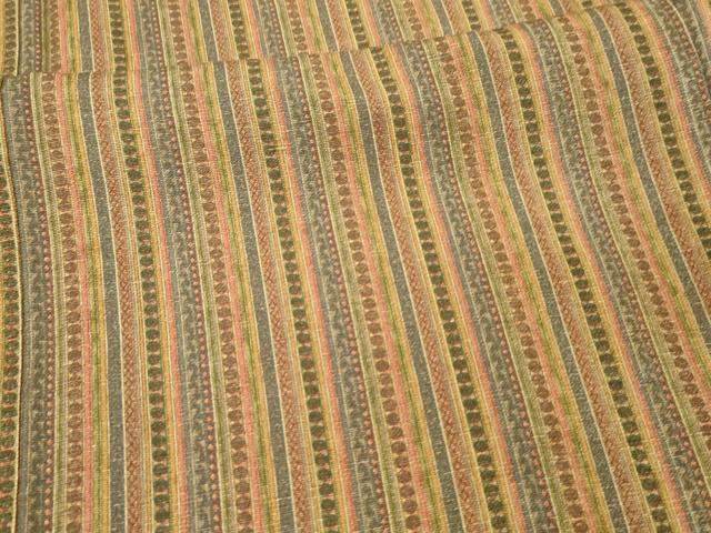 平和屋着物■上質な紬 間道 正絹 逸品 DAAW4423cm