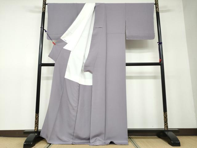 平和屋着物●上質な色無地 紋意匠 薄色 正絹 逸品 未使用 DAAW5049ud
