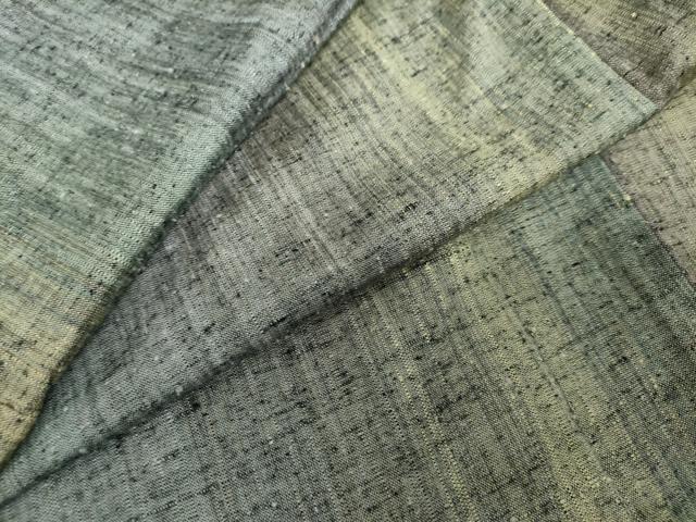 平和屋着物●上質な紬 霞文 松坂屋扱い 正絹 逸品 DAAW5065ud