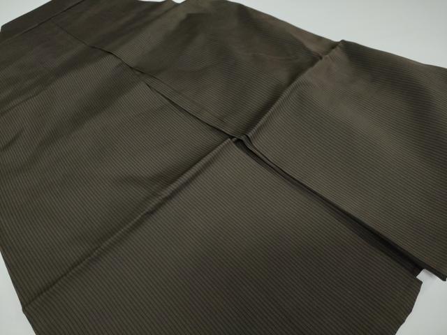 平和屋着物●男性 馬乗り袴 縞 正絹 逸品 DAAW5351ud