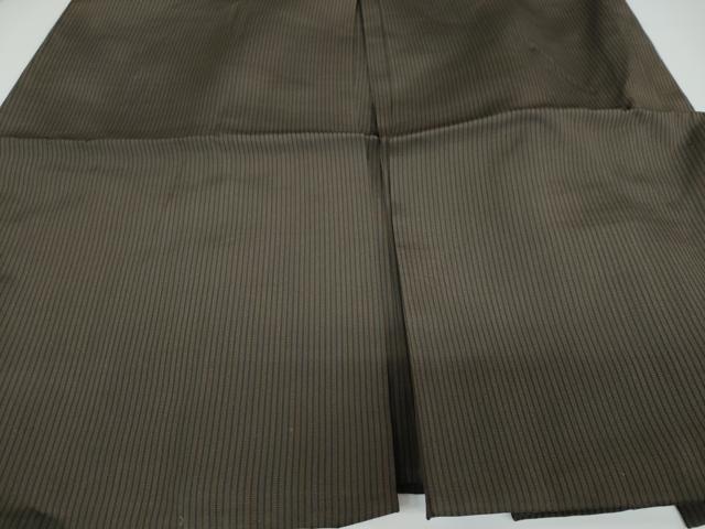 平和屋着物●男性 馬乗り袴 縞 正絹 逸品 DAAW5351ud