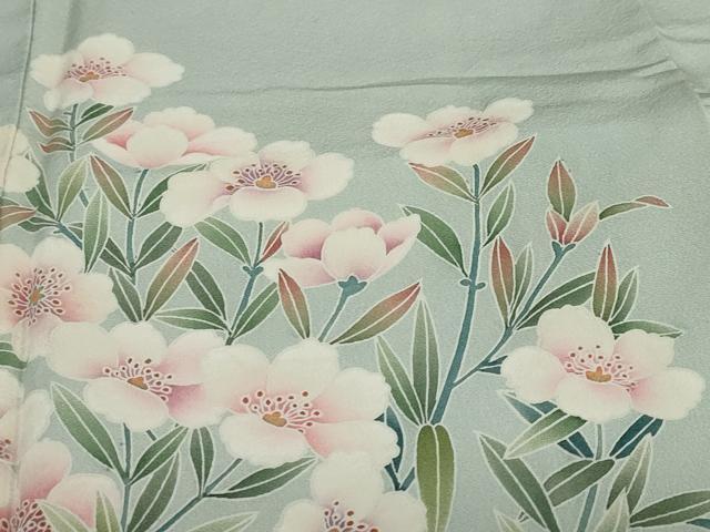 平和屋着物●豪華色留袖 友禅 花鳥文 暈し染め 正絹 逸品 DAAW5369ud
