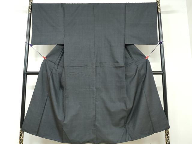 平和屋着物●男性 本場大島紬 アンサンブル 長羽織 80亀甲 総詰め 正絹 逸品 DAAW5414ud
