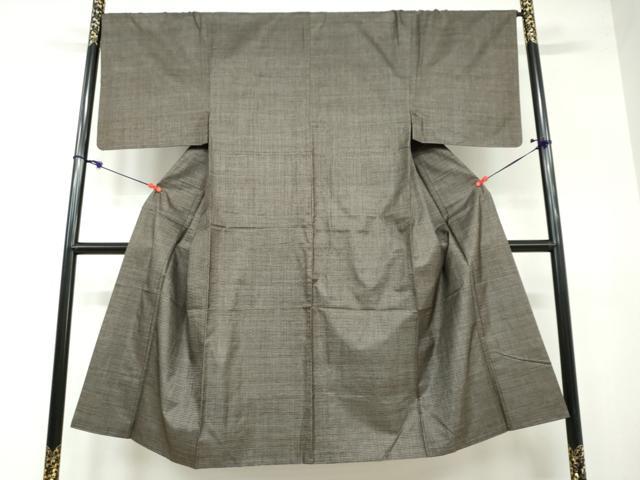 平和屋着物●男性 本場大島紬 100亀甲 総詰め 正絹 逸品 DAAW5449ud